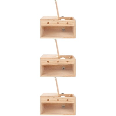 Lovebirds Nesting Holz Schlüpfen Vogel Holz Zucht Box
