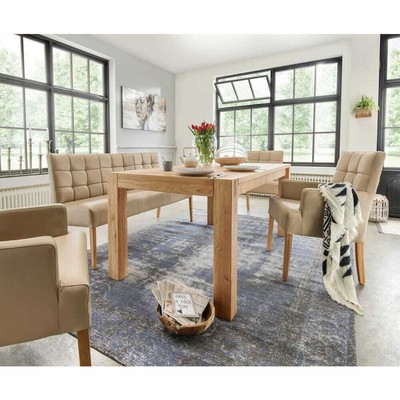 Rott Massivholz Esszimmertisch Ausziehtisch Tisch Aruba Smart normale