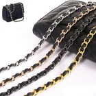 Metal+PU Leather Crossbody Shoulder Bag Replacement Chain Strap for Handbag Chic