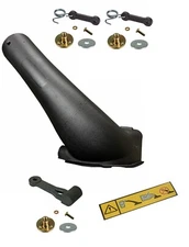 42" Grass catcher lower Bagger Chute Fits Craftsman Husqvarna 592866501W/Harware