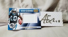 Autographed Armanti Edwards 2010 Panini Gridiron Gear Rookie Gems Jersey Card #d