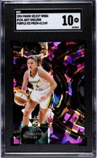 2024-25 Panini Select #134 Jacy Sheldon SGC 10 RC Purple Ice Prizm /149 Wings 