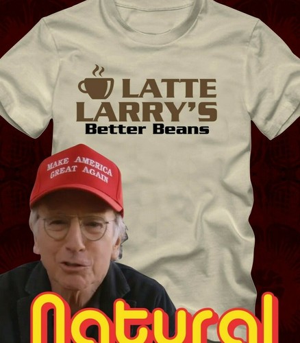 LATTE LARRY'S Better Beans Logo T-Shirt 