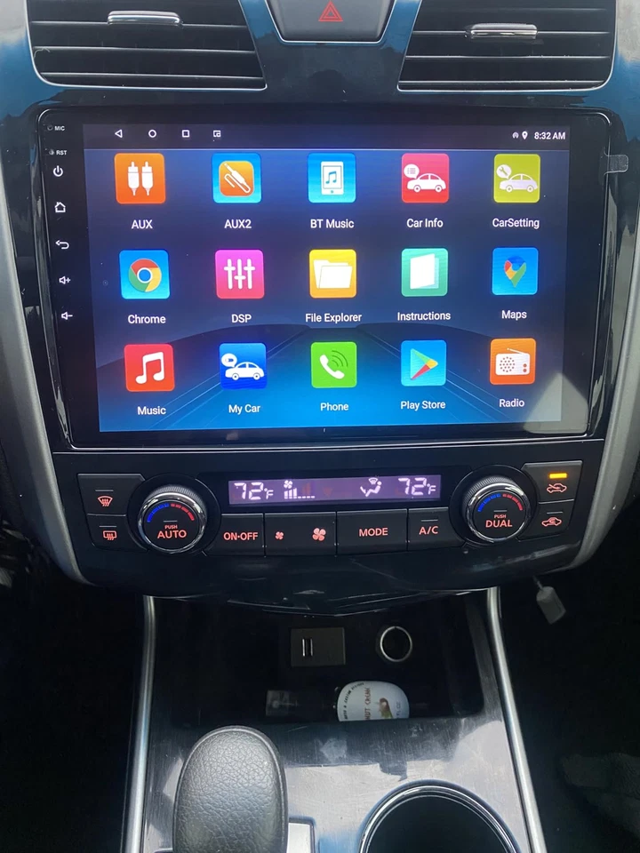 For 2013-2018 Nissan Altima Apple Carplay Car Radio Stereo Android 15 GPS Navi Foto 4 de 4