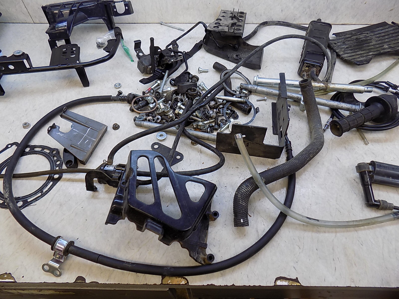 Kawasaki KLR650 Nuts Bolts parts pieces gears hoses misc plastics KLR 650 2018 eBay