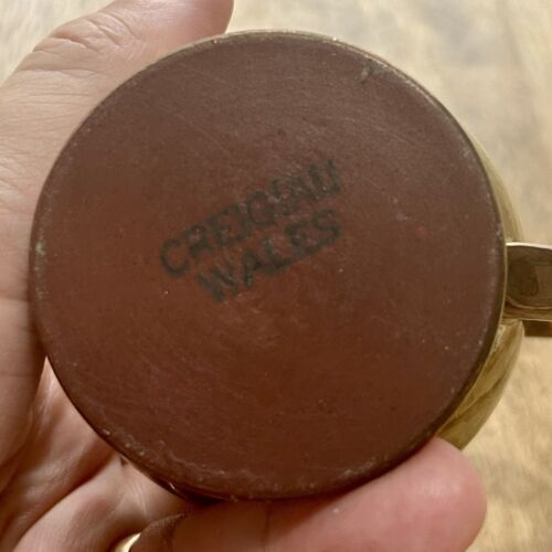 Creigiau Pottery Cardiff Vintage Bronze Luster Milk Creamer Jug - Picture 6 of 6