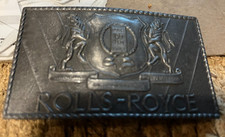 VINTAGE BELT BUCKLE-----ROLLS ROYCE