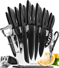 Home Hero Kitchen Knife Set, Steak Knife Set & Kitchen Utility Knives - Ultra-Sh