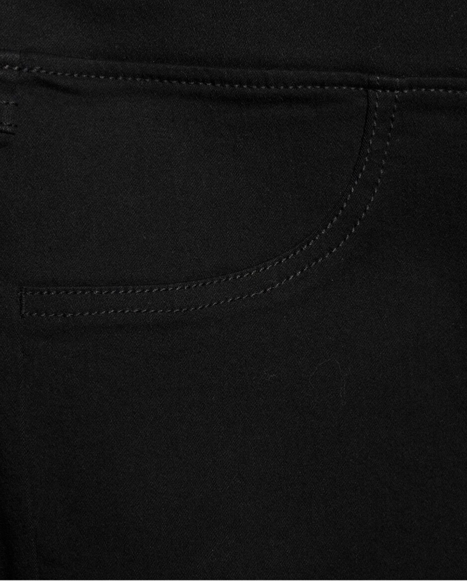 Terra & Sky Women Plus Size Mid Rise Skinny Jeggings 5X Black NEW