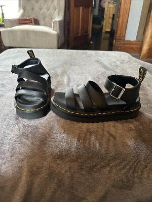 Dr.marten BLAIRE ブラック サンダル US 8 DR. MARTENS BLACK BLAIRE SANDAL SZ 8 | eBay