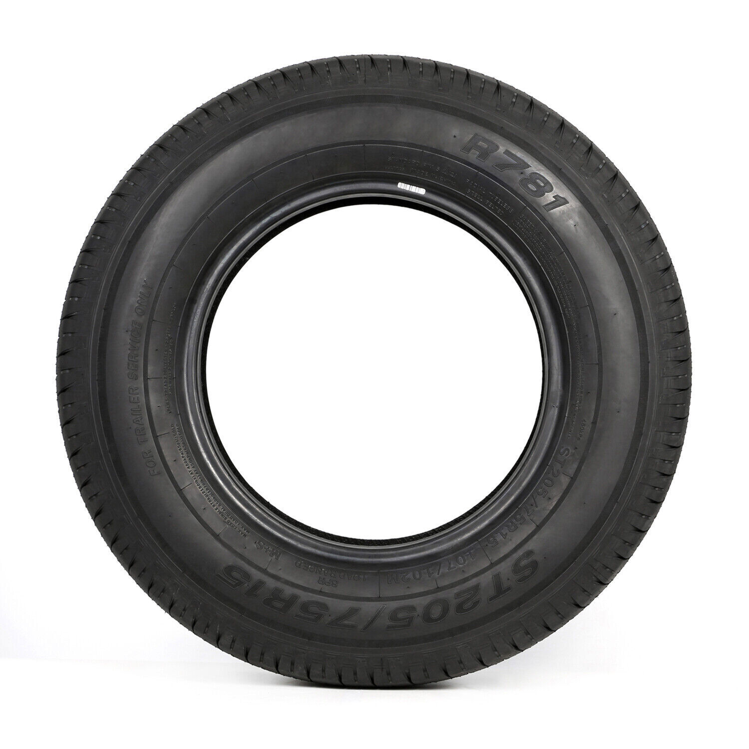 WEIZE ST205/75R15 Radial Trailer Tire, 205 75R15 8Ply Load Range D