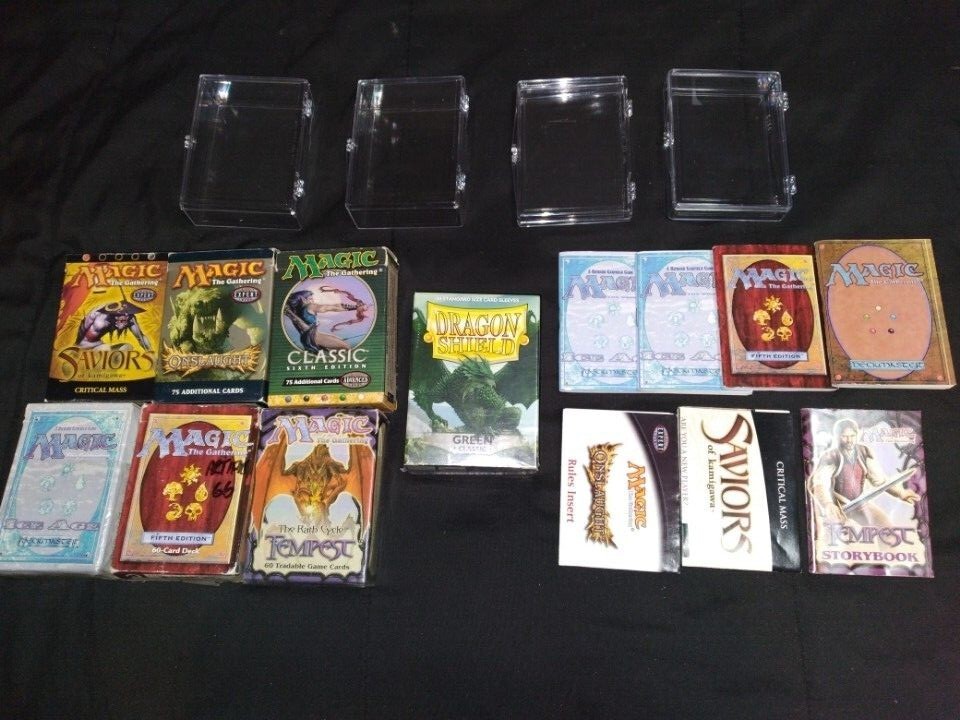 Magic the Gathering MTG Card Collection Lot Boxes Scrye Life Counter eBay