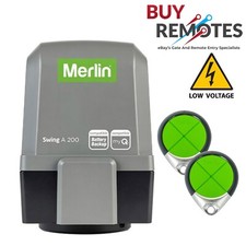 Merlin MGASK Low Voltage Swing A 200 Swinging Gate Motor Kit Suit 2.5m / 150Kg