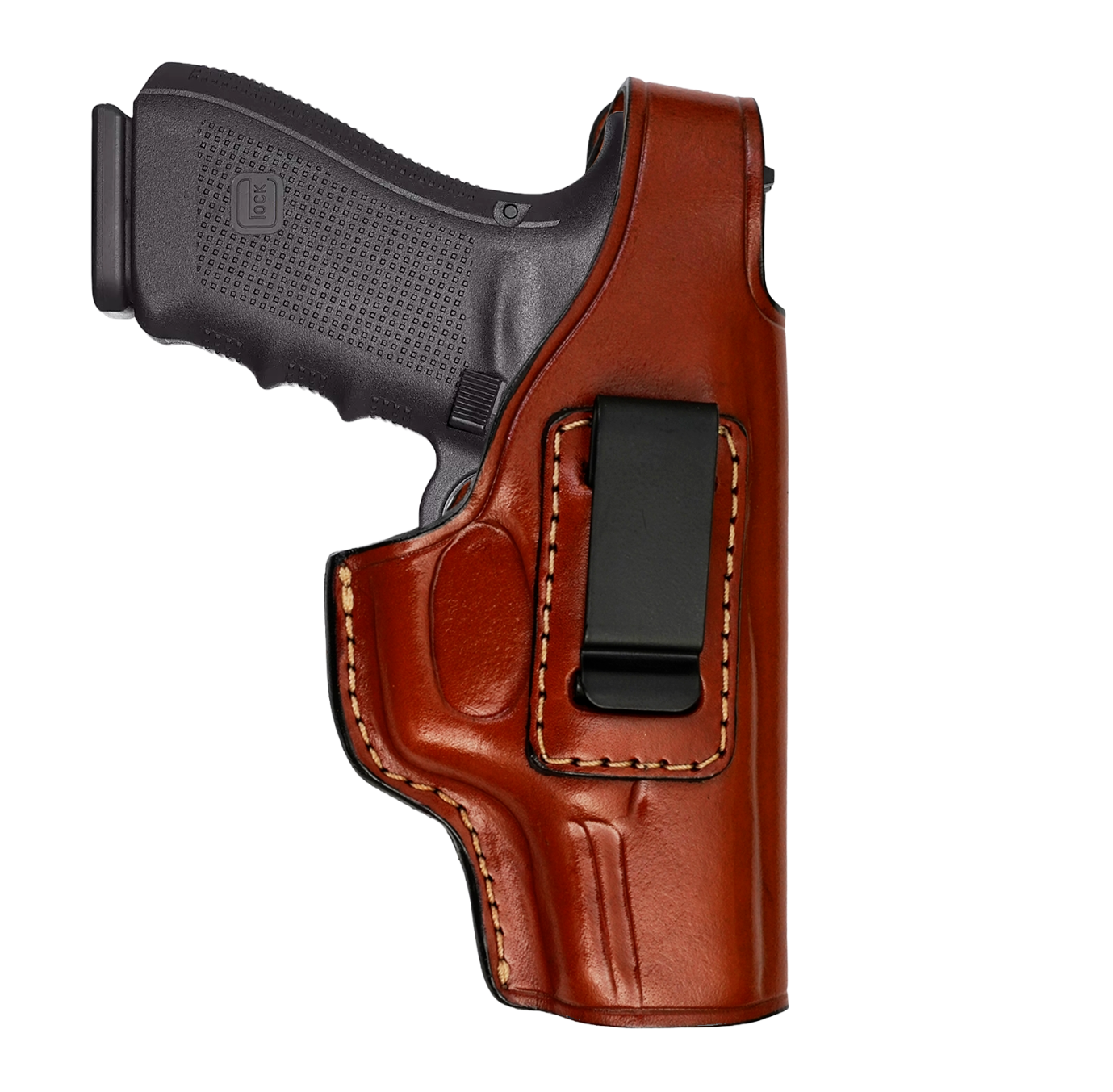 Leather IWB OWB Holster Fits Springfield XD40 XD45 XDS45 XDM 1911, Thumb Break