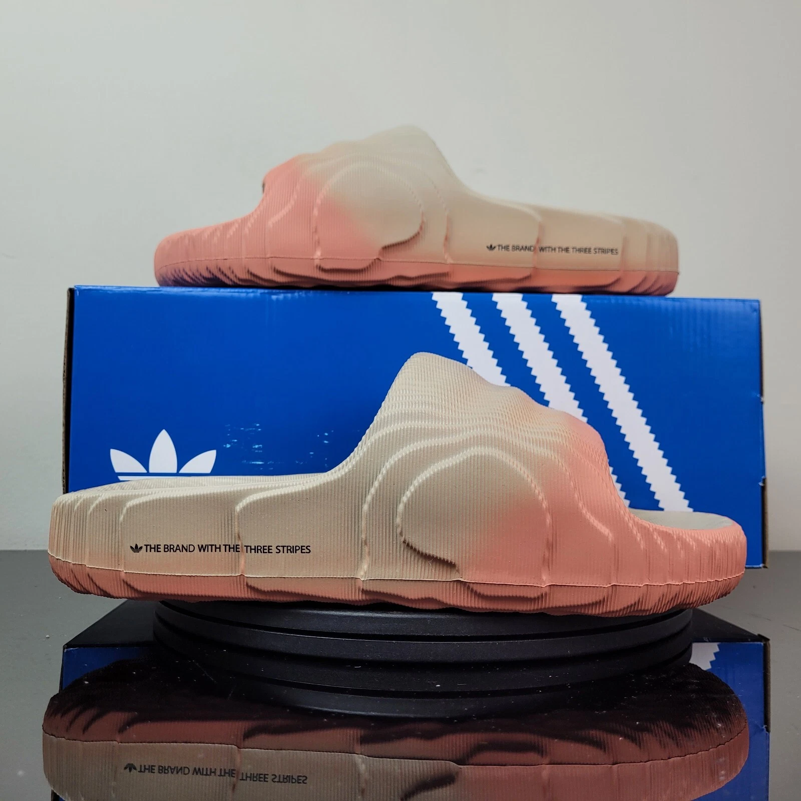 Sandali Adidas Adilette 22 slide beige Wonder Clay IF3673 da uomo taglia 8