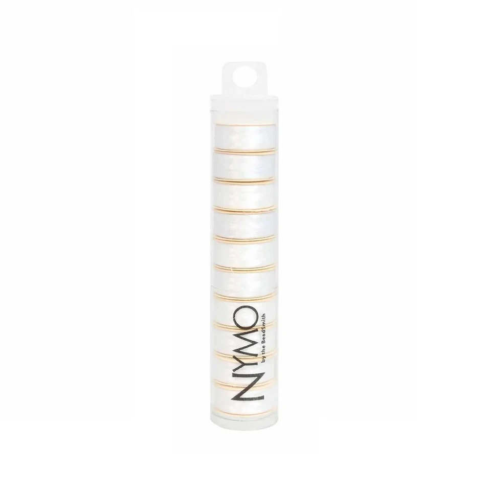 NYMO Nylon Thread White Size O 0.006" (0.152mm) Diameter, 10 Spools of 115 Yards - Image 2 of 3