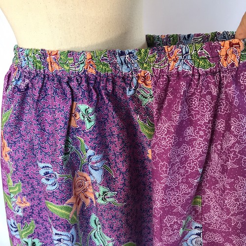 Women's Long Skirt Thai Batik Sarong Lungi Put on A Shower Stitched Big Size XL - Picture 29 of 108