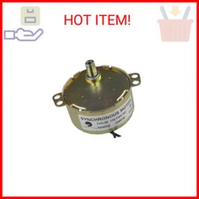 CHANCS TYD-50 Small Synchronous Gear Motor AC 110V 5-6RPM CCW Torque Flush Shaft