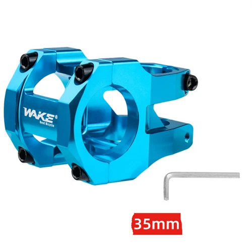WAKE 31.8*35/45mm Short Stem Aluminium MTB Road Bike handlebar Downhill stems - Picture 10 of 23