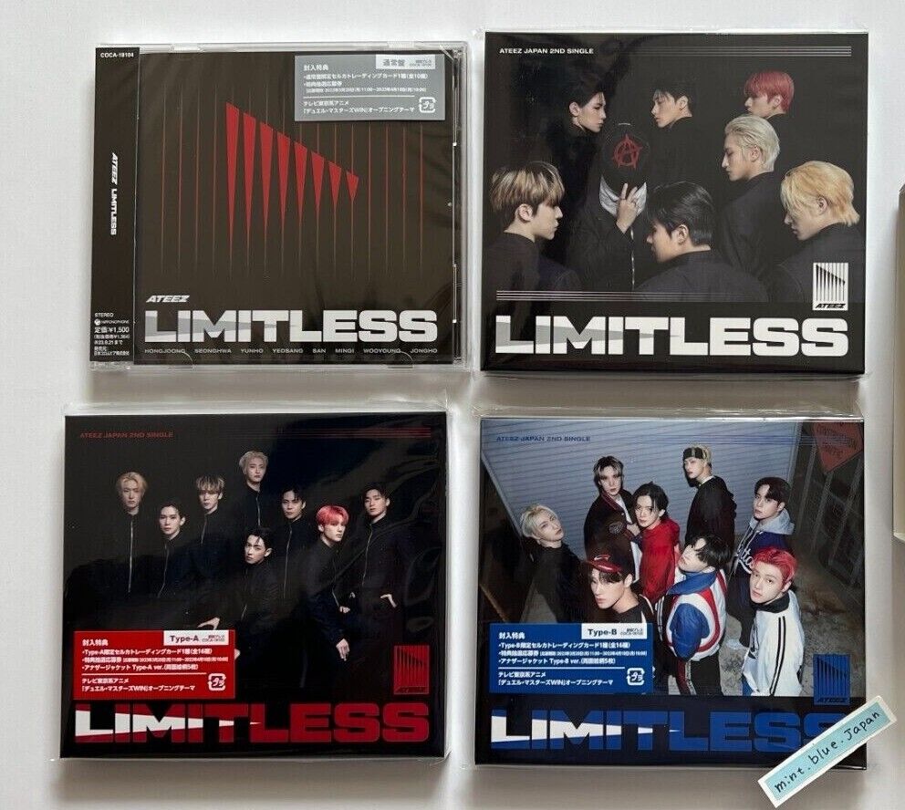 에이티즈 | ATEEZ 2ND JAPANESE SINGLE ALBUM [ LIMITLESS ] REGULAR EDITION