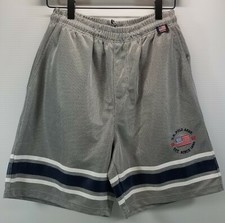 a3 Vintage Kid USPA US Polo Association Mesh Shorts Gray Large 16/18 Polyester