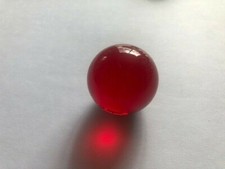 1 x 30MM PRECISION CUT CLEAR COLOURED MARBLE/Collectable