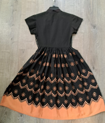 vintage embroidered cocktail dress Avec Les Filles Women's Embroidered Zippered Mini Skirt - Ice Blue main image 1
