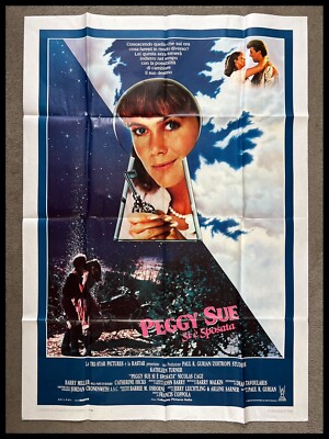 Peggy Sue Got Married 1987 Original Italian Movie Poster