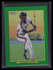 2020 Topps Turkey Red Chrome Green Refractor trc56 Darryl Strawberry 9/10