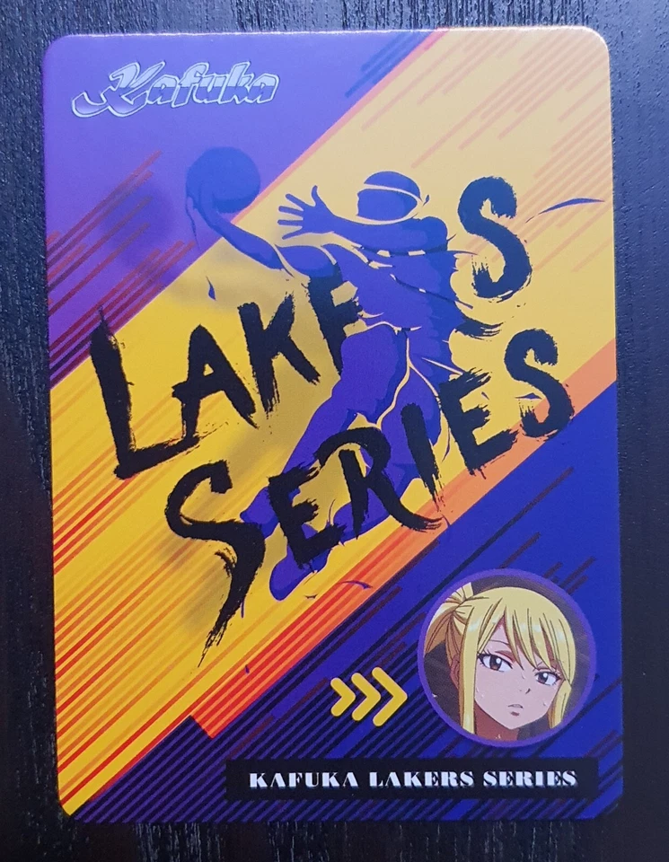 L.A LAKERS LUCY HEARTFILIA FAIRY TAIL NBA Goddess Story Waifu TCG Doujin Card - Image 3 of 3