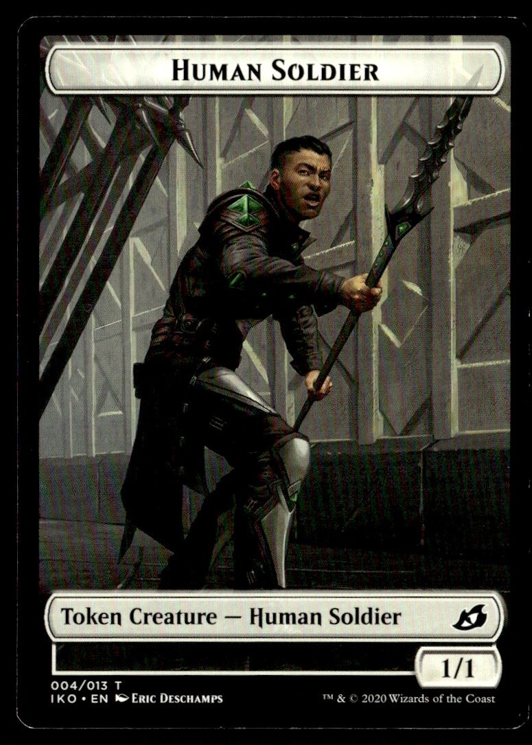 2020 Ikoria: Lair of Behemoths Tokens Human Soldier Token/Common #4