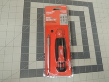 Milwaukee 14-in-1 Multi-Bit Screwdriver, 14 Drive Types, Model 48-22-2900 - NEW