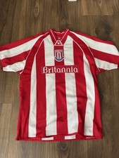 Stoke City 2001 Home Shirt Jersey Le Coq Sportif Size Youth L Vintage 30/32