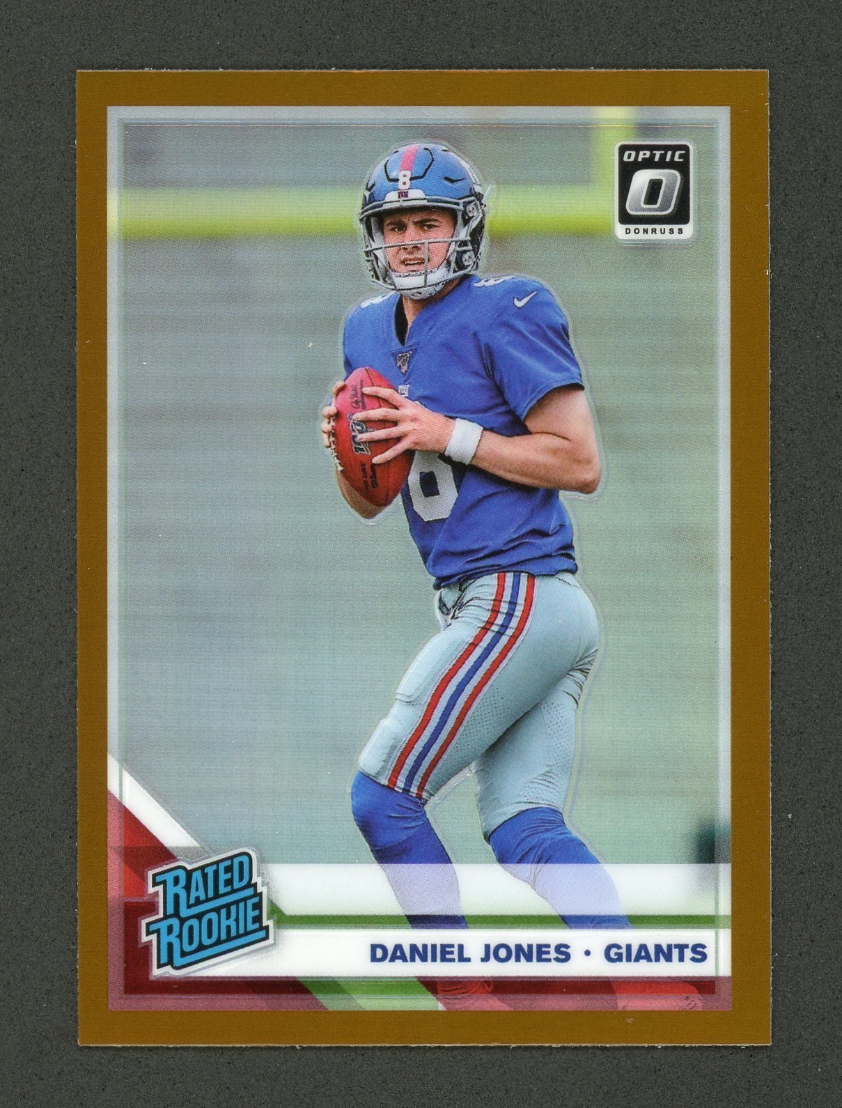 2019 Donruss Optic Daniel Jones Bronze Holo Rated Rookie Card #154 - Colts - SP