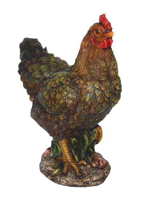 Summer Hen Chicken - Lifelike Garden Ornament - Indoor or Outdoor Real Life NEW