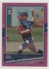2020 Panini Donruss Optic Retail Pink Prizm Jose Berrios #166 3bs
