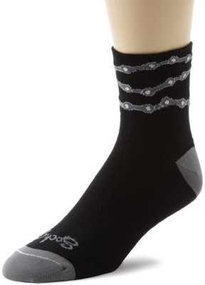 SockGuy, Men's Classic Socks - Small/Medium, Chains