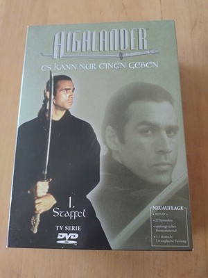 HIGHLANDER (1992) - DIE KOMPLETTE 1. STAFFEL AUF 8 DVDS - SEASON 1 - ADRIAN PAUL