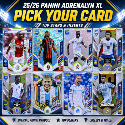 Pick your Card - Karte Aussuchen 2025/26 Panini FIFA365 Adrenalyn XL