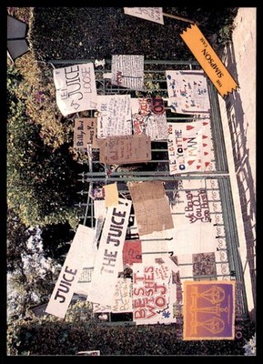 1994 INTERLINK GATE SIGNS ''IN PURSUIT OF JUSTICE'' #2