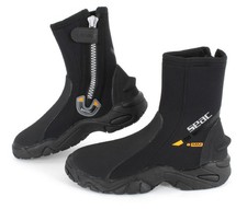 Seac Pro Hd 6Mm Neoprene Wetsuit Boots For Scuba Diving Cool Water 10 11 Black