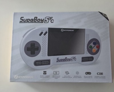 Super Nintendo SNES SupaBoy SFC in OVP - Hyperkin