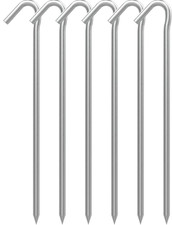 6-Pcs Coghlan's Tent Stake pegs Steel 7" 1610 (8D)