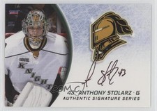 2013-14 Choice London Knights Signature Series Anthony Stolarz #19 Auto ka7
