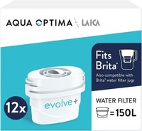 12 Universal Limescale Water Filter Cartridge for Brita Maxtra / Plus + Refill