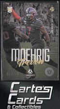 Trevon Moehrig 2021 Panini Luminance #191 Gold Las Vegas Raiders RC 269/299