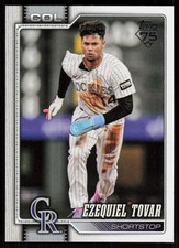 2026 Topps Series 1 Celebration Ezequiel Tovar #136 Colorado Rockies