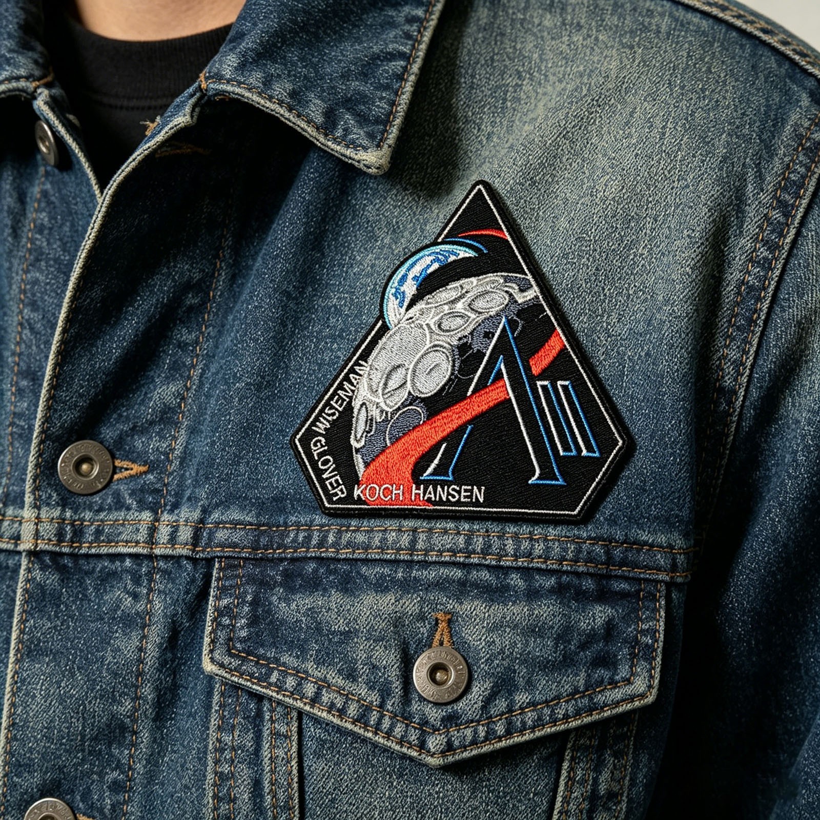 3 Inch NASA Artemis 2 II Moon Mission Iron / Sew On Patch Badge 2026 – SDGs