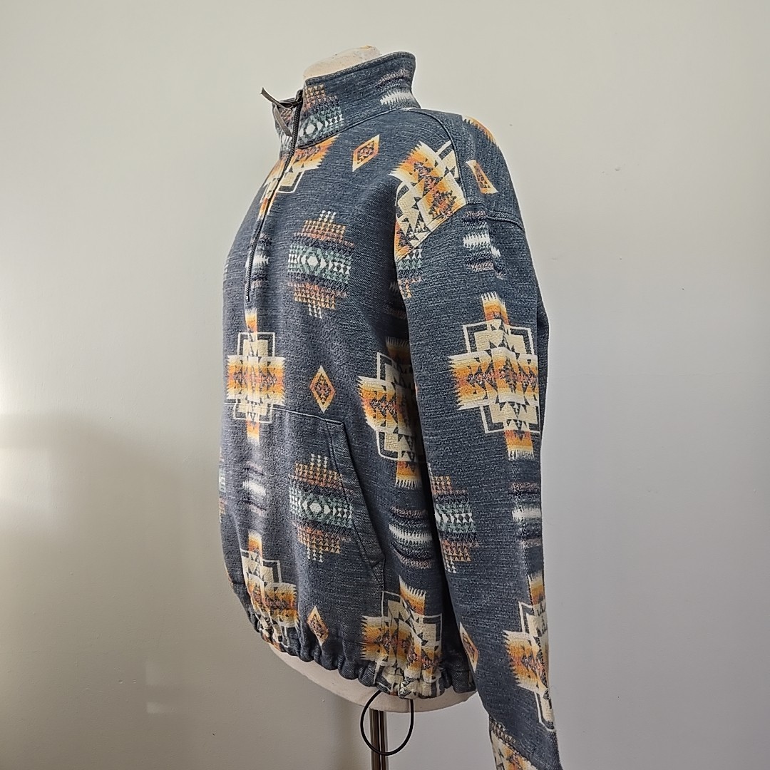 Pendleton Doublesoft Half Zip Pullover Aztec Jacq… - image 10