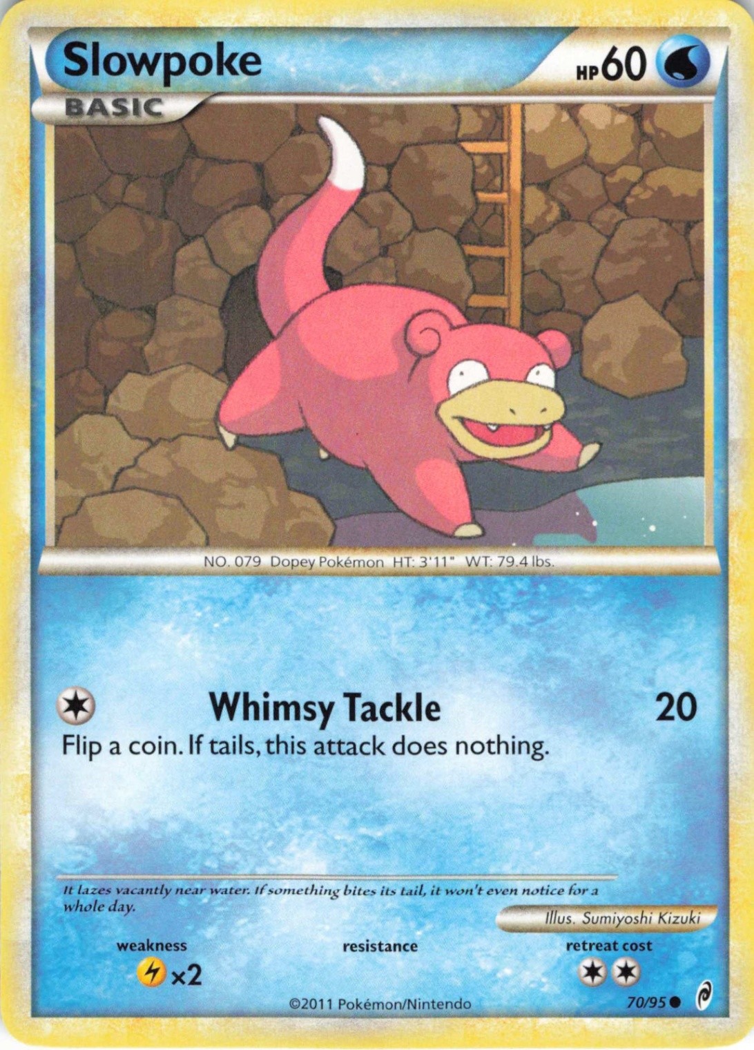 Slowpoke Call of Legends #70/95 NM